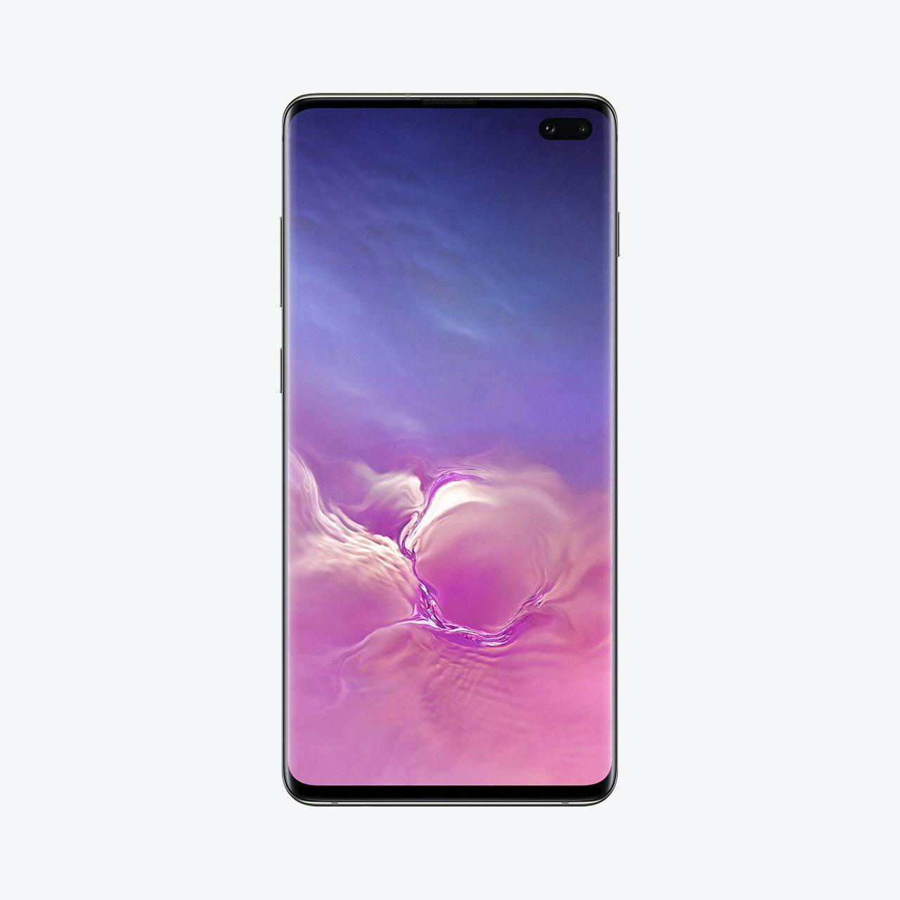 Image of a Samsung Galaxy S10 Plus.